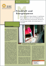 Herausgeber: BINE Informationsdienst